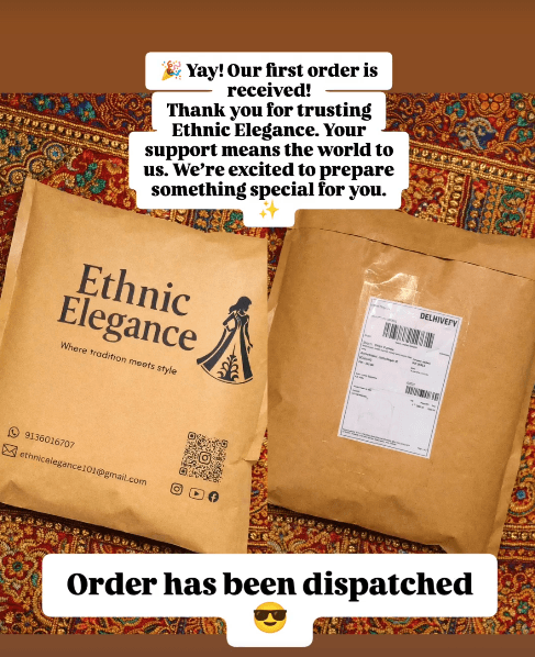 Ethnic Elegance's review of First Customer - A Milestone Moment