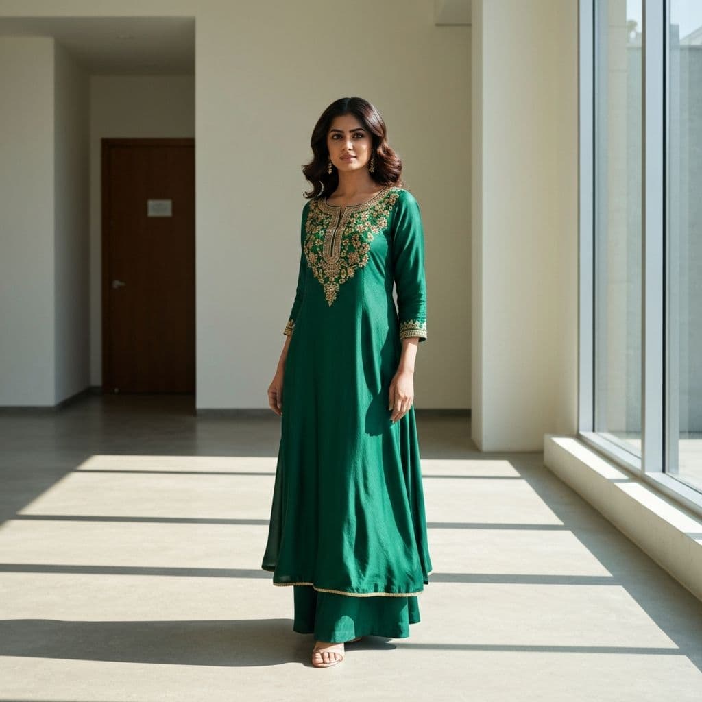 Silk kurtas crafted for grace